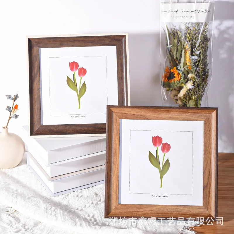 Square Picture Frame 6 Inch, 7 - Bamboo Photo Frame review and price