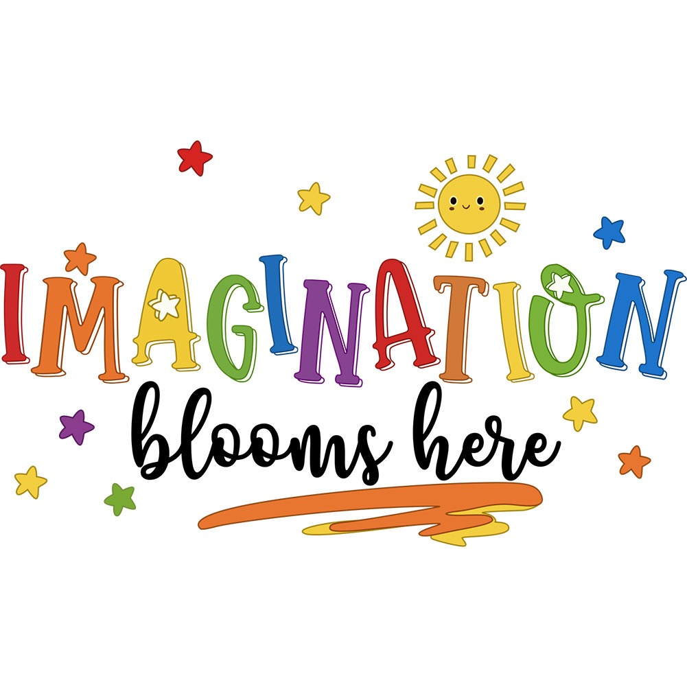 Colorful English phrase wall s - Home Decor Indonesia review and price