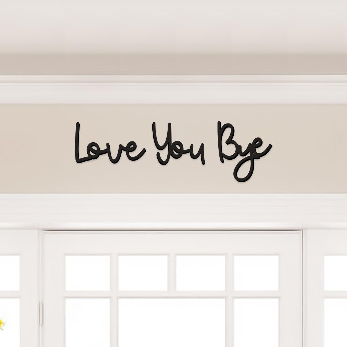 Love You Bye Wood Sign Home De - Home Decor Y2K review and price