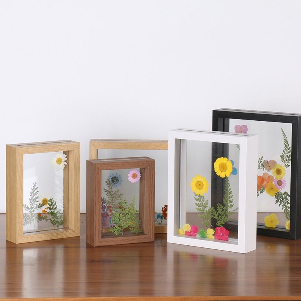 Wooden Glass Leaf Specimen Fra - Bamboo Photo Frame review and price