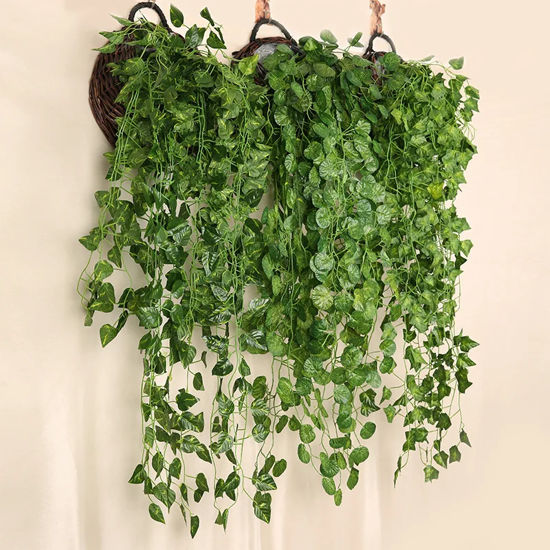 90cm Artificial Green Radish W - Rattan Plant Basket review and price