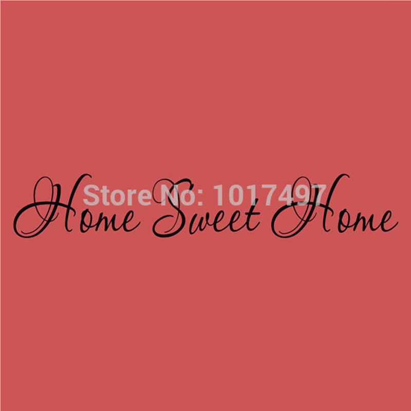 Sweet Home Quote Wall Stickers - Home Decor Y2K review and price