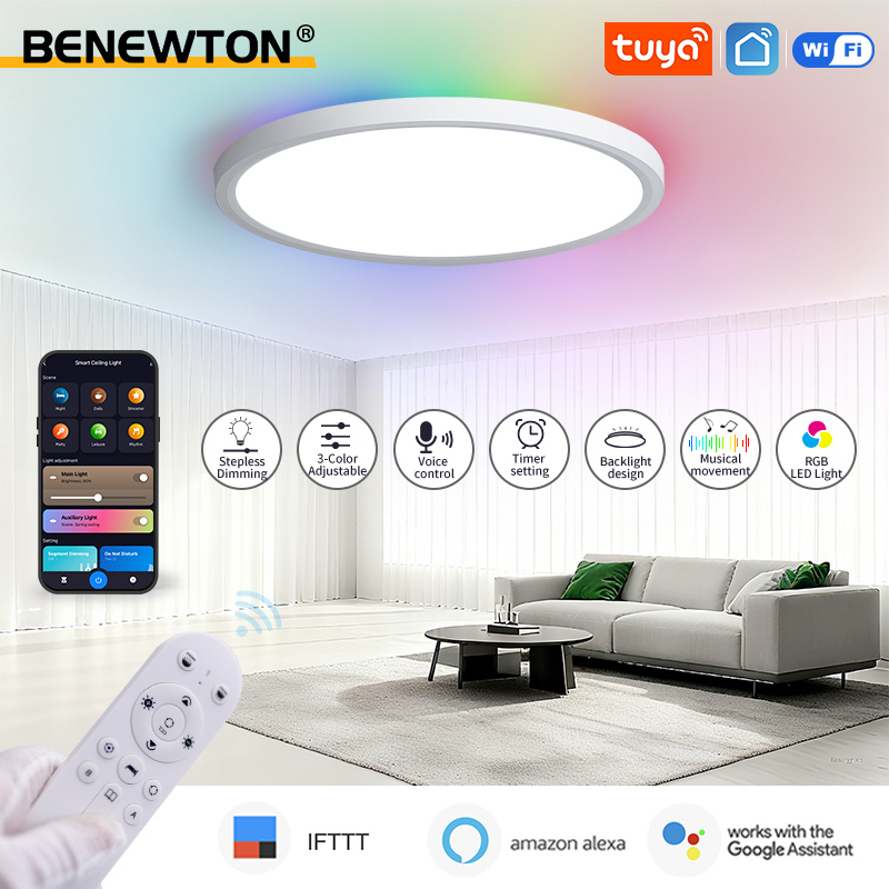BENEWTON Tuya Smart WiFi Ceili - Home Decor Free App review and price