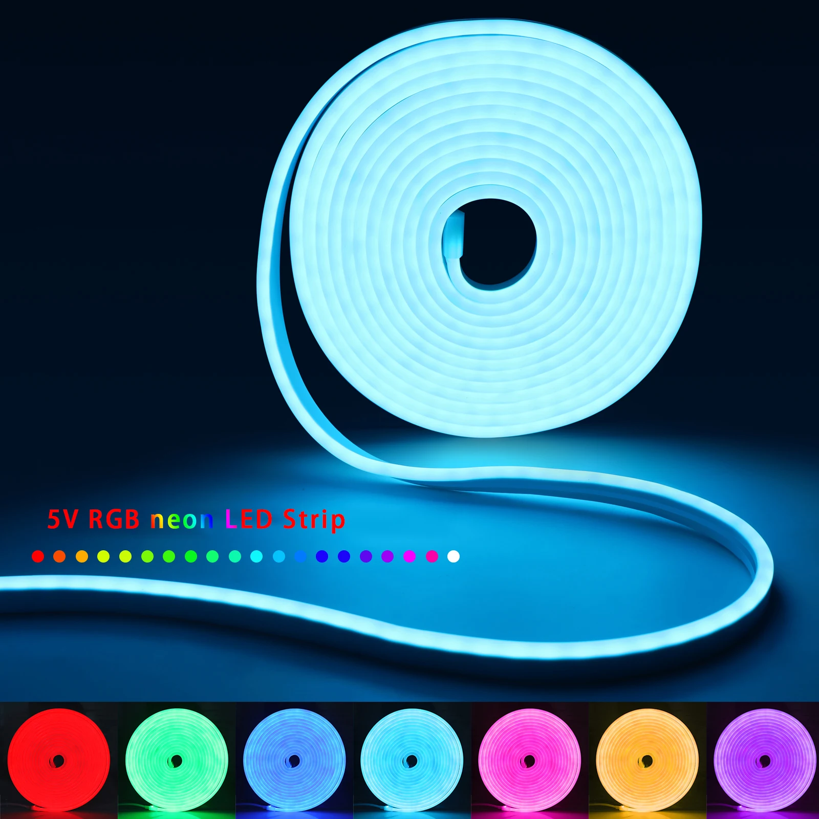 1-5m RGB LED Neon Strip Light  - Home Decor Free App review and price