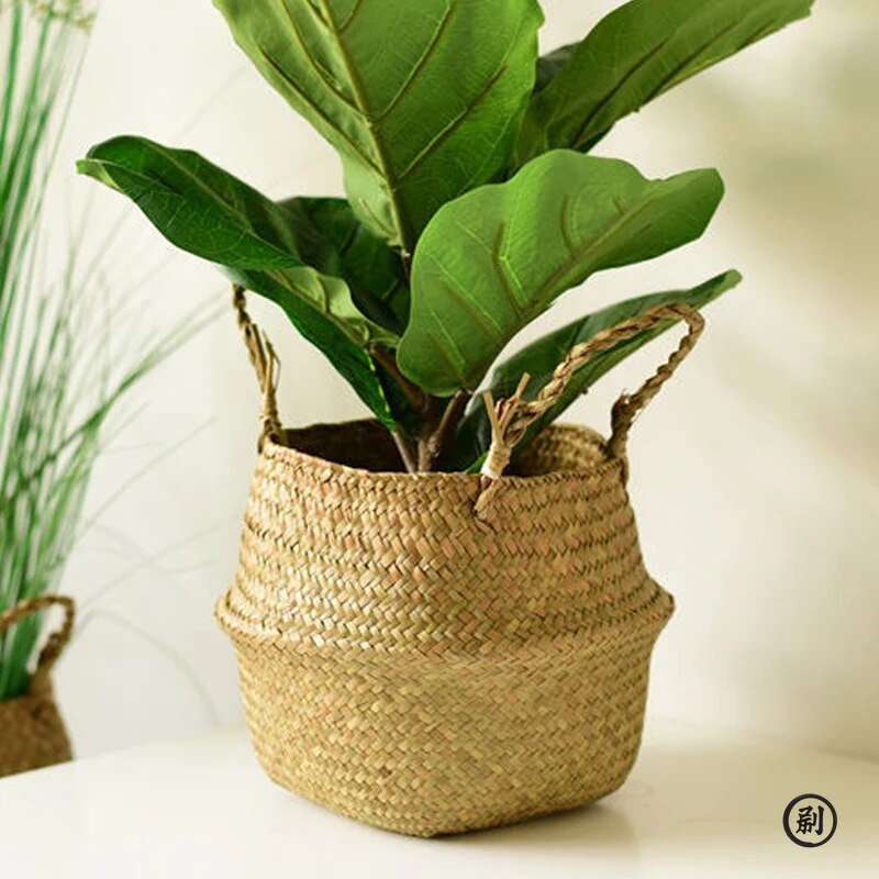Wicker Basket Toy Organizer Fo - Rattan Plant Basket review and price